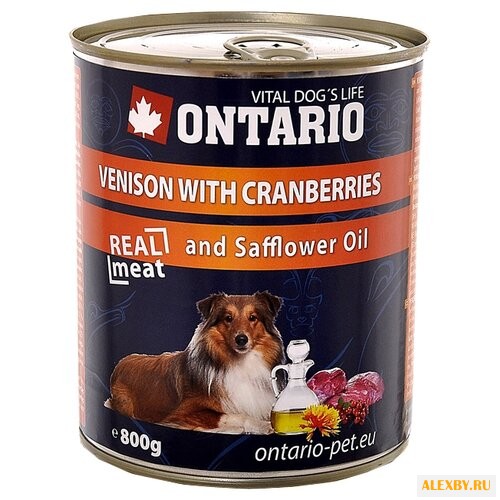 Корм для собак Ontario