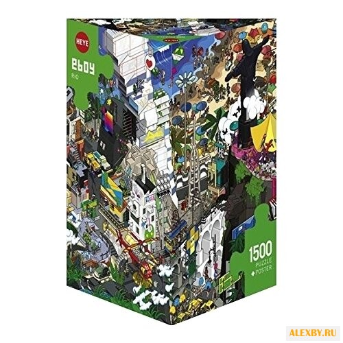 Пазл Heye Puzzle + Poster Рио