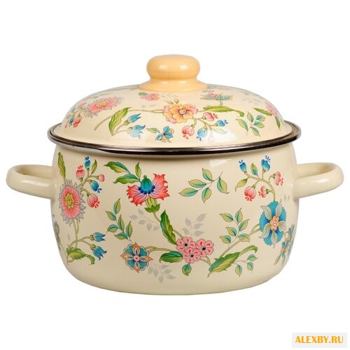 Кастрюля СтальЭмаль 3RC161M 2 л