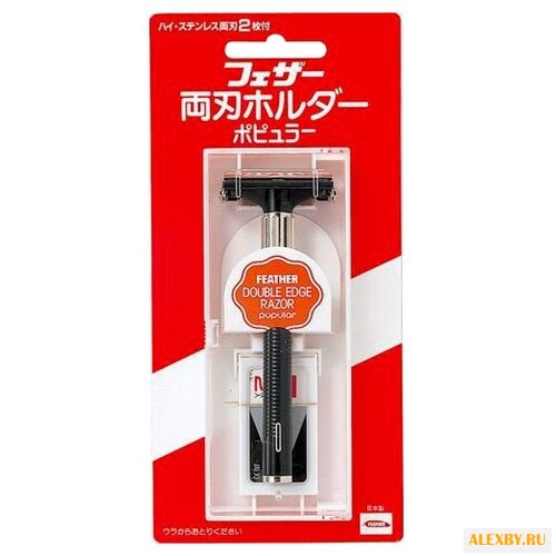 Т-образная бритва Feather