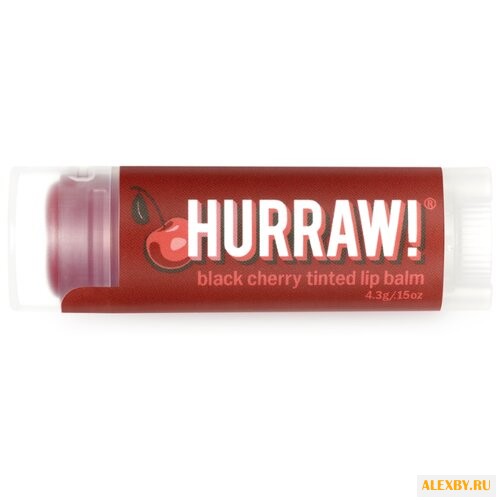 Hurraw! Бальзам для губ Black