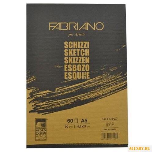 Скетчбук Fabriano Schizzi 21