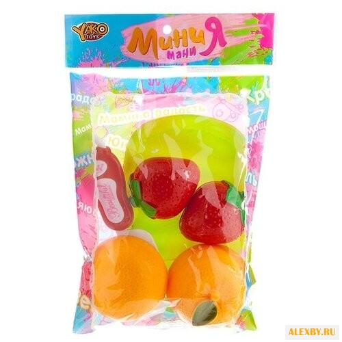 Набор продуктов с посудой Yako