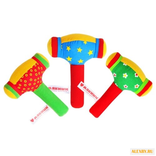 Погремушка Мякиши Молоточек 370