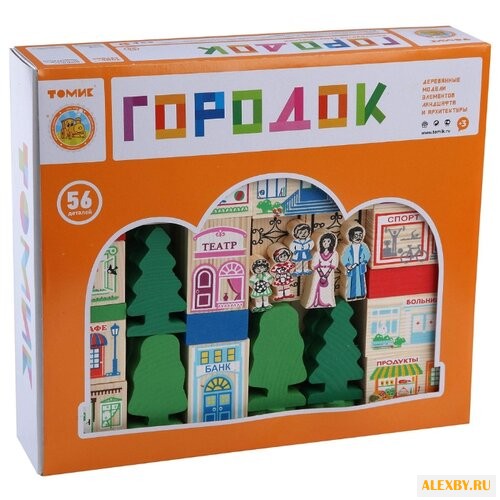 Кубики Томик Веселый городок