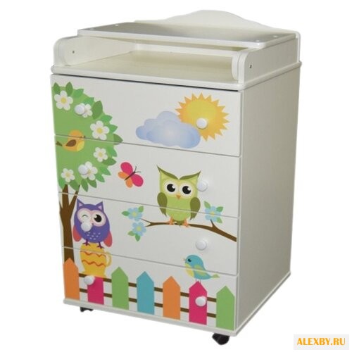 Пеленальный комод Антел Ульяна