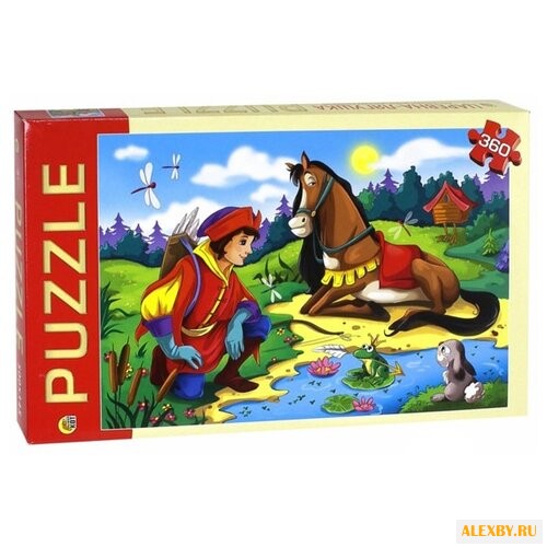 Пазл Рыжий кот Царевна лягушка