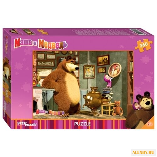 Пазл Step puzzle Маша и Медведь