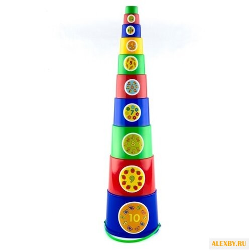 Пирамидка Пластмастер Матрёшка