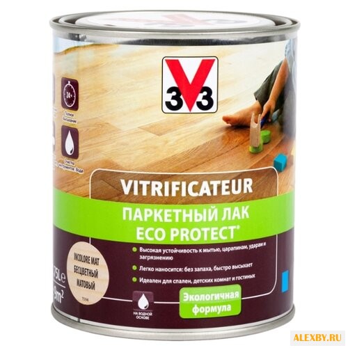 Лак V33 Паркетный ECO-Protect