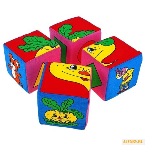 Кубики-пазлы Дельфин Репка