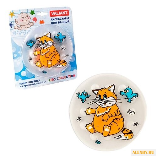 Коврик для ванной Valiant Котик