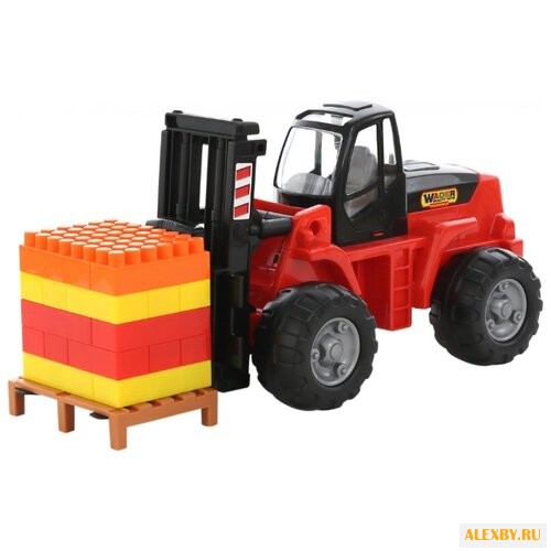 Погрузчик Wader с конструктором