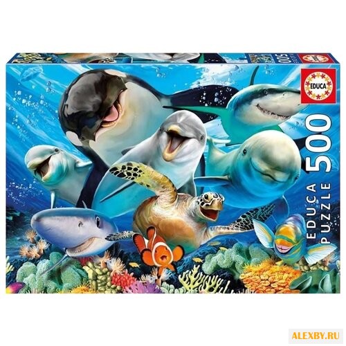 Пазл Educa Подводное селфи