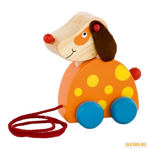 Каталка-игрушка Viga Собака 50381