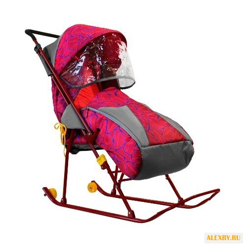 Санки-коляска Galaxy Снежинка