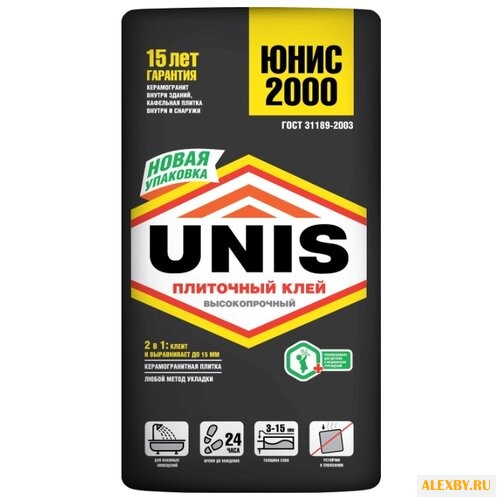 Клей Unis 2000 25 кг