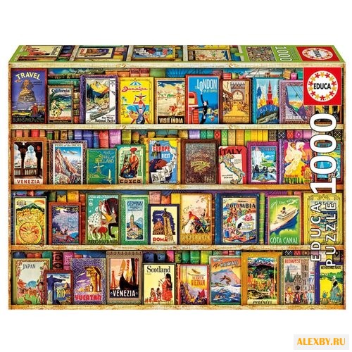 Пазл Educa Мир путеводителей