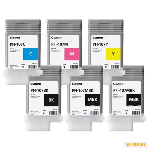 Картридж Canon PFI-107 MBKx2 BK