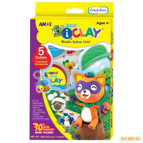 Масса для лепки AMOS Забавные