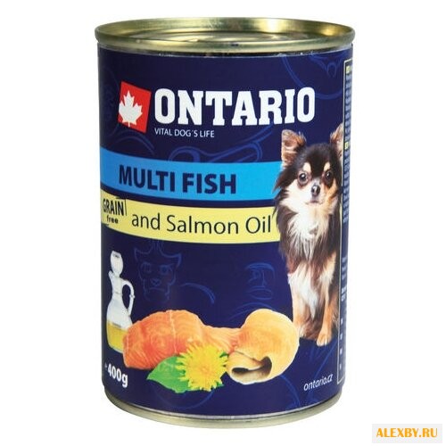 Корм для собак Ontario