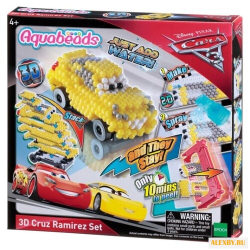 Aquabeads Аквамозаика Тачки 3