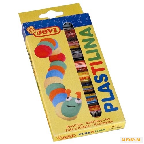 Пластилин JOVI 10 цветов по 15