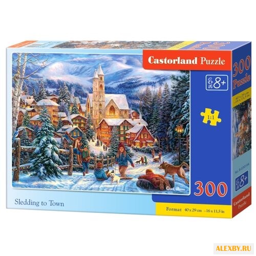 Пазл Castorland Sledding to