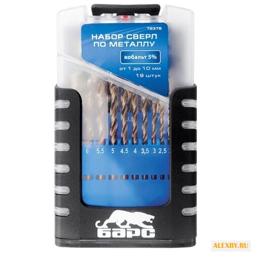 Набор сверл БАРС 72378