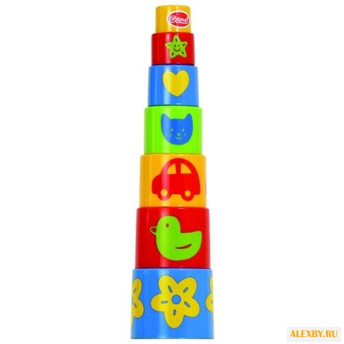 Пирамидка Gowi Стандартная 453-07