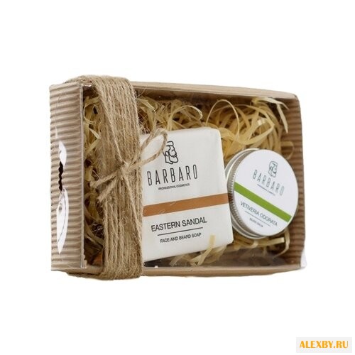 Barbaro Набор: Мыло для бороды
