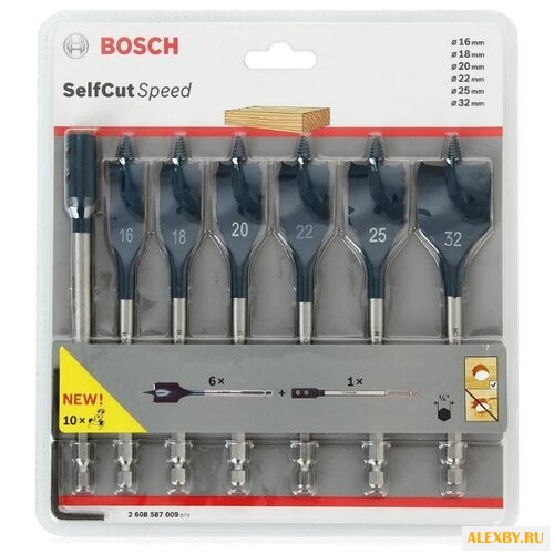 Набор сверл BOSCH Self Cut