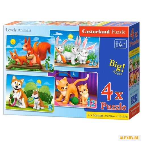 Набор пазлов Castorland Lovely