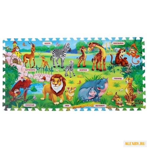 Коврик-пазл Играем вместе