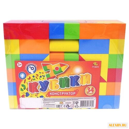 Кубики ABtoys Конструктор