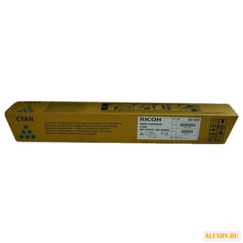 Картридж Ricoh MP C5501E Cyan