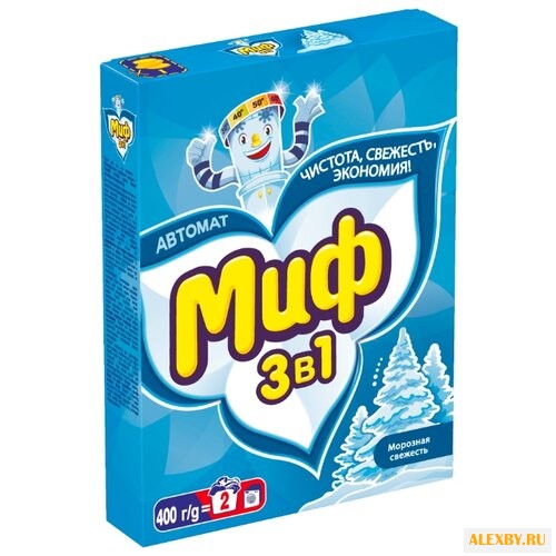Стиральный порошок Миф 3 в 1