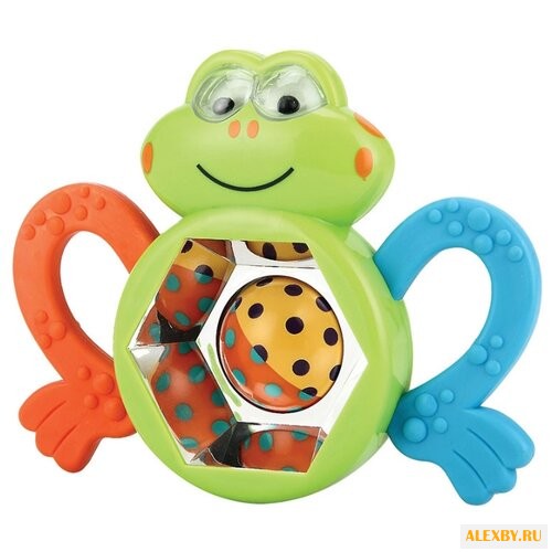Прорезыватель-погремушка Happy