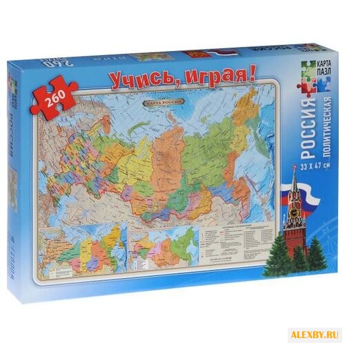 Пазл ГеоДом Россия политическая