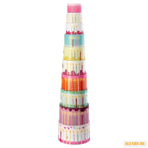 Пирамидка Lilliputiens Гусеница