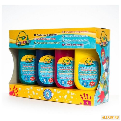 Crayola Пальчиковые краски 4