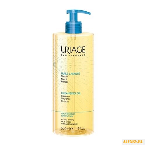 Uriage масло очищающее пенящееся