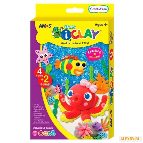 Шариковая масса для лепки AMOS