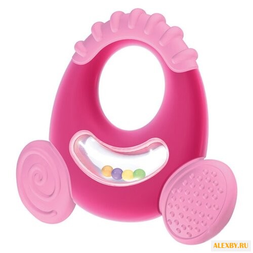 Прорезыватель-погремушка Nuby В