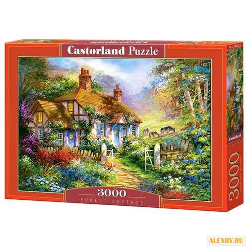 Пазл Castorland Forest Cottage