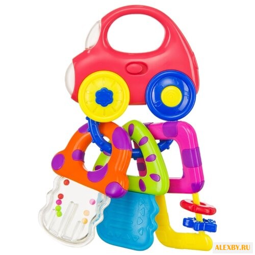 Прорезыватель-погремушка Happy