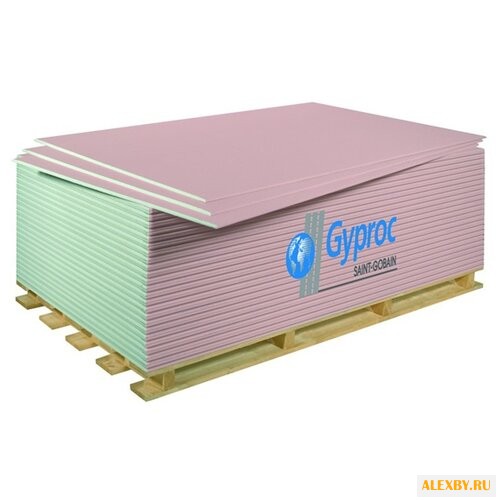 Гипсокартонный лист ГКЛ Gyproc