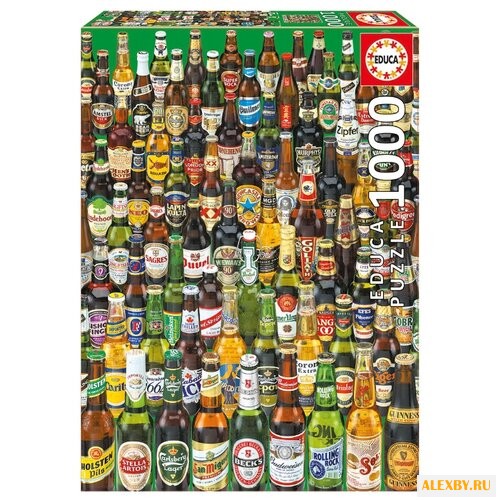Пазл Educa Коллекция бутылок