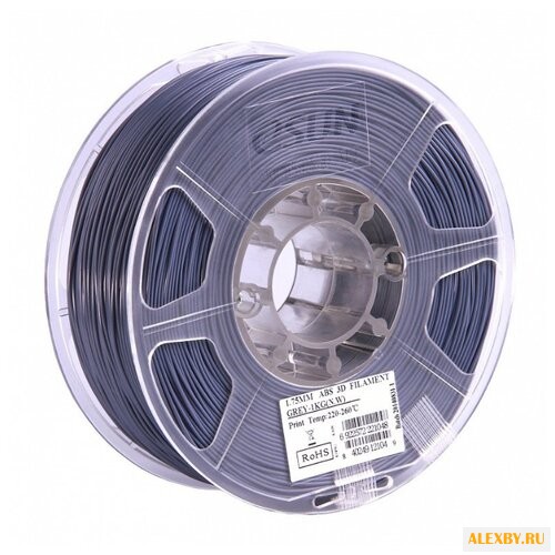 ABS пруток ESUN 1.75 мм серый