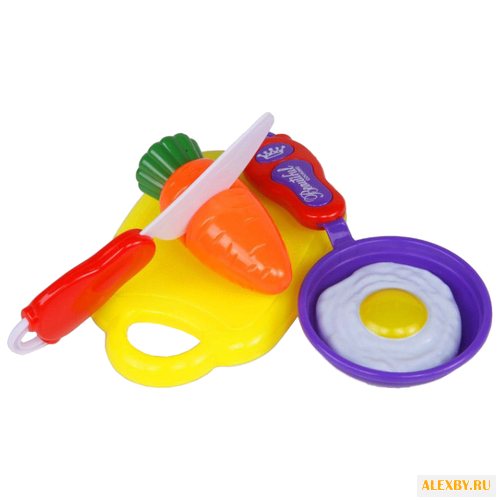 Набор продуктов с посудой Yako